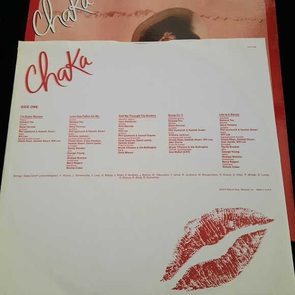Chaka Khan- Chaka Vinyl LP 1978 - Picture 8 of 9